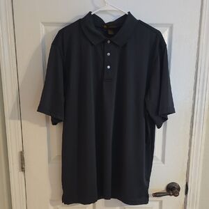 Elegant Black Polo Shirt for Men